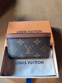 portacarte di credito louis vuitton