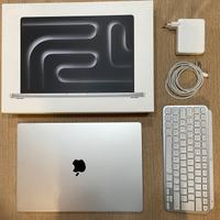 MacBook Pro 16” M3 Pro  + Logitech MX Keys Mini