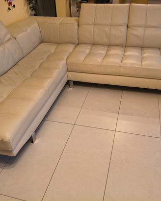 Divano in vera Pelle