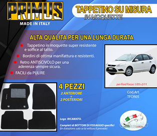 Tappetini Auto Ford Focus 1/05>2/11