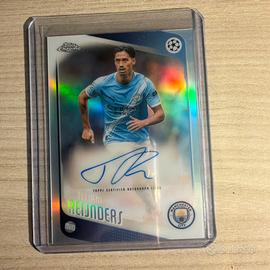 Tijjani Reijnders autograph card topps