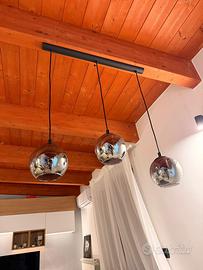 Lampadario Sospensione Moderno a 3 Luci