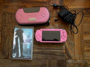 Sony Psp 1004 ROSA  + Final fantasy 7 chrisis Core