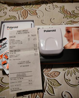 Apparecchio acustico polaroid