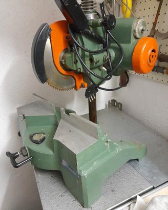 sega circolare da legno a colonna