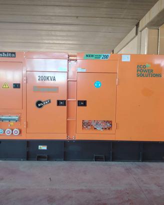 046M GENERATORE, GRUPPO ELETTROGENO 200 KVA