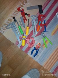  attrezzi da lavoro giocattolo 