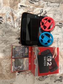 Nintendo Switch2 + 2 Giochi + Accessori - NUOVA