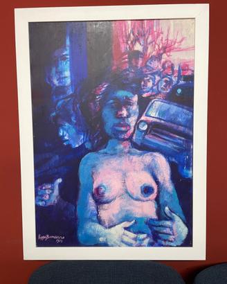 Quadro olio su tela Pippo Bonanno
