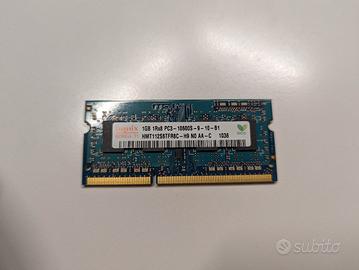 Hynix Ram 1GB 1Rx8 PC3 10600S