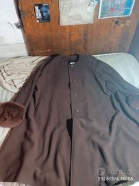 Cappotto lungo lana vergine 46