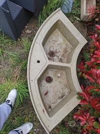 lavandino + ripiano in granito