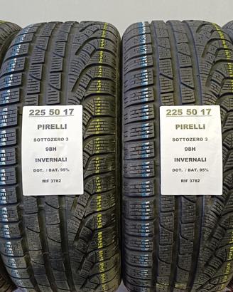 4 GOMME 225 50 17 PIRELLI INV RIF3782