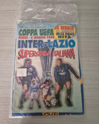 maglia inter + poster  blisterata 1997/98