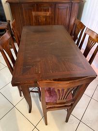 Tavolo in arte povera