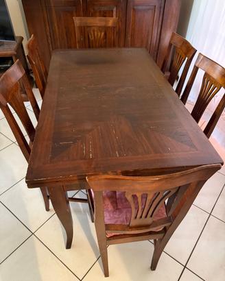 Tavolo in arte povera