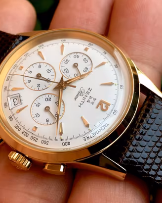 Zenith Prime Cronograph Cal.420 Top Condizioni