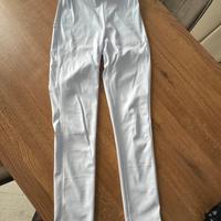 Leggins in pelle opaca