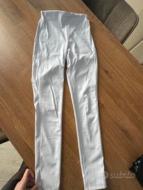 Leggins in pelle opaca