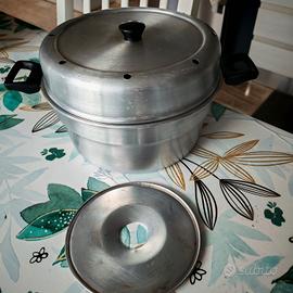 Pentola Fornetto Versilia in alluminio Vintage