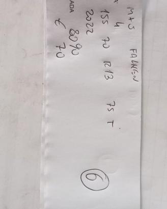4 GOMME M+S 155/70/13 75T FALKEN