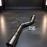 Terminale inox Wrangler jk uscita maggiorata 