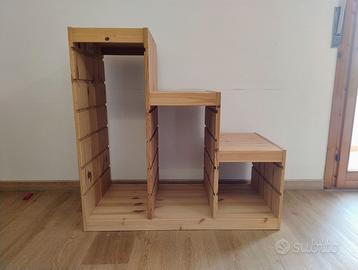 mobile Trofast Ikea pino, 94x44x91 (smontato)