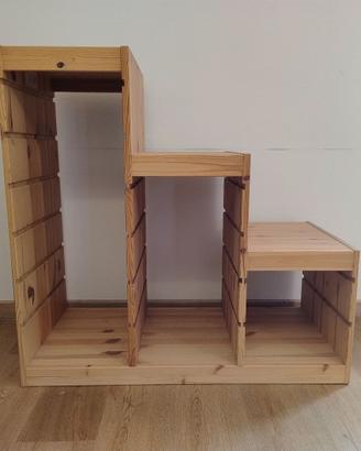 mobile Trofast Ikea pino, 94x44x91 (smontato)