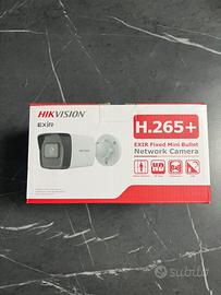 Telecamera IP Hikvision 4MP (2.8mm) H.265+ NUOVA