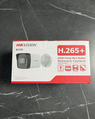 Telecamera IP Hikvision 4MP (2.8mm) H.265+ NUOVA