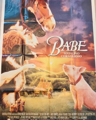 Locandina originale "Babe - Maialino Coraggioso" (