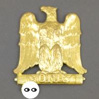 Fregio Fascista ONB In Metallo GIL MVSN Pnf Fez