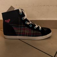 Sneakers alte Roxy scozzesi imbottite nuove n. 38