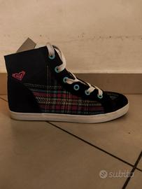 Sneakers alte Roxy scozzesi imbottite nuove n. 38