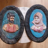 GRANDI VECCHIE PIASTRE CERAMICA SARDA