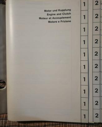 MANUALE TECNICO Motore e Frizione OEM - PORSCHE914