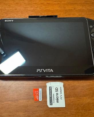 PS Vita Slim PCH-2004 CF HENkaku + 128GB + SD2Vita