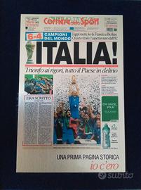 Targa vittoria Italia mondiali calcio 2006