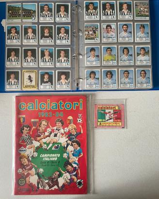 Set completo figurine nuove calciatori 1983 84