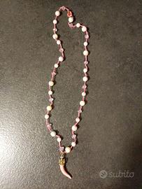 Collana delicata portafortuna