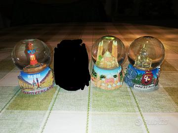 Palle di neve città straniere 