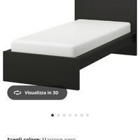 Letto singolo Malm Ikea