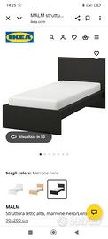 Letto singolo Malm Ikea