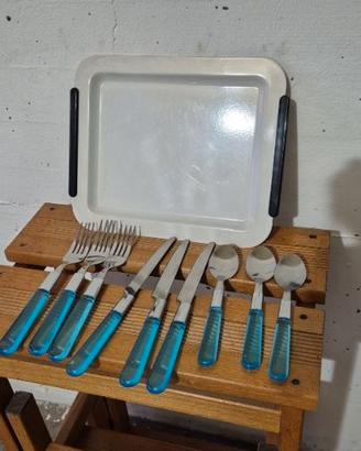 Set Posate Vintage + vassoio