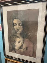 Collezione quadri dipinti a mano cornici eleganti