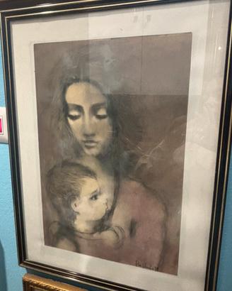 Collezione quadri dipinti a mano cornici eleganti