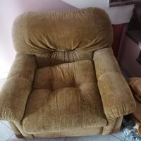 Divano letto e poltrona