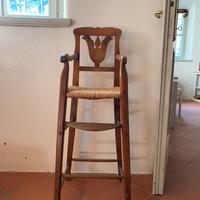 SEGGIOLONE VINTAGE IN LEGNO