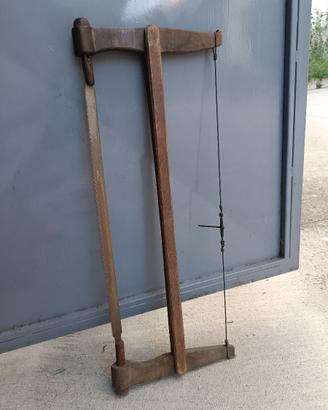Sega a telaio in legno
