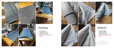 Rotoli Tessuti (Lino/Cotone/Altro)